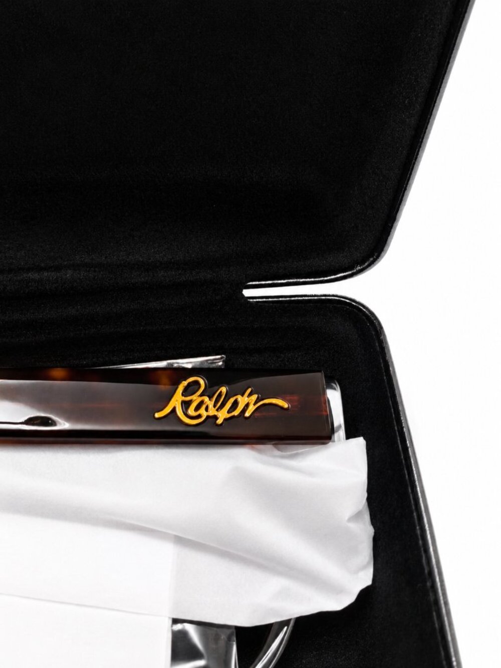 BNIB Ralph Lauren Tortoise Cat Eye Black Havana Sunglasses RA5305U - Picture 7 of 14